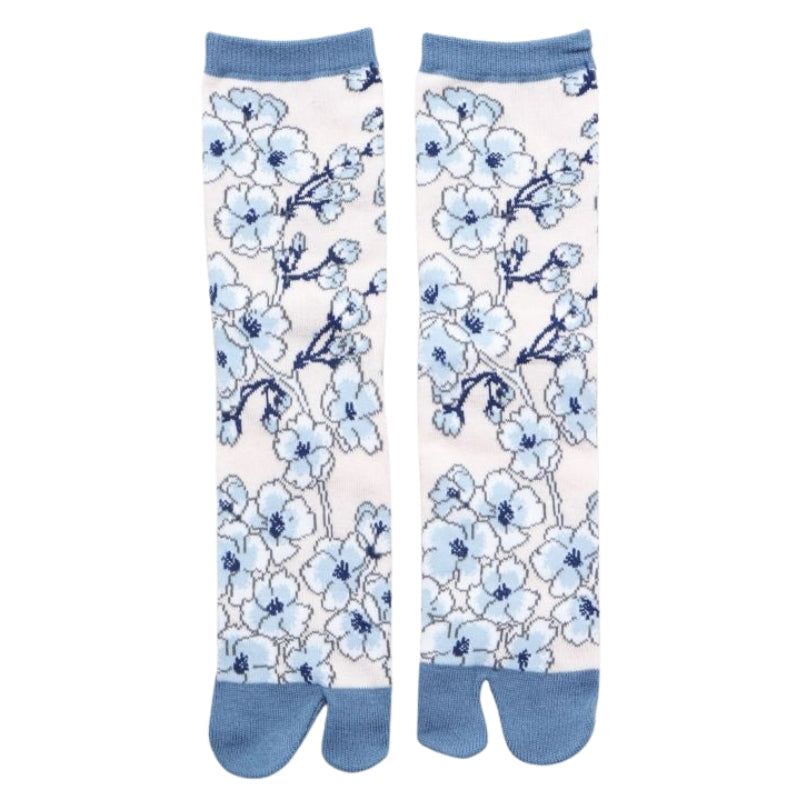 Calcetines Tabi Blossom EU 36-40 / Azul