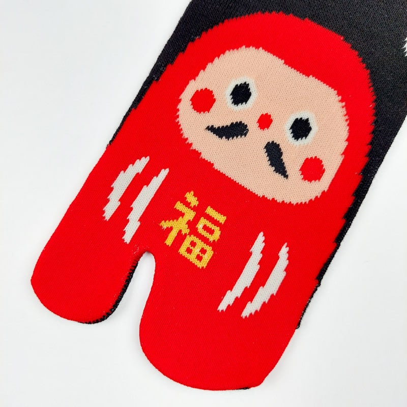 Calcetines Tabi Daruma - 6 Pares EU 36-40