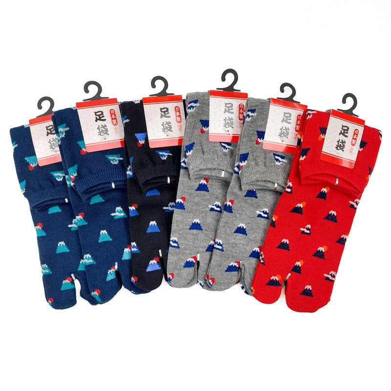 Calcetines Tabi Fuji - 6 Pares EU 36-40