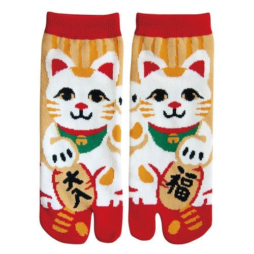 Calcetines Tabi Maneki Neko EU 36-40