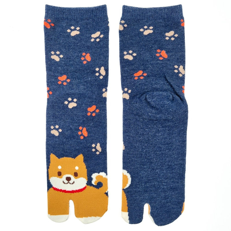 Calcetines Tabi Shiba - 6 Pares EU 36-40