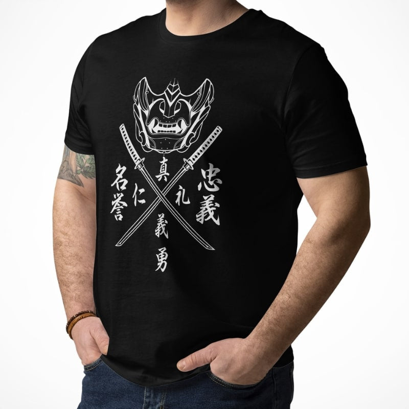 Camiseta Japonesa Bushido Code