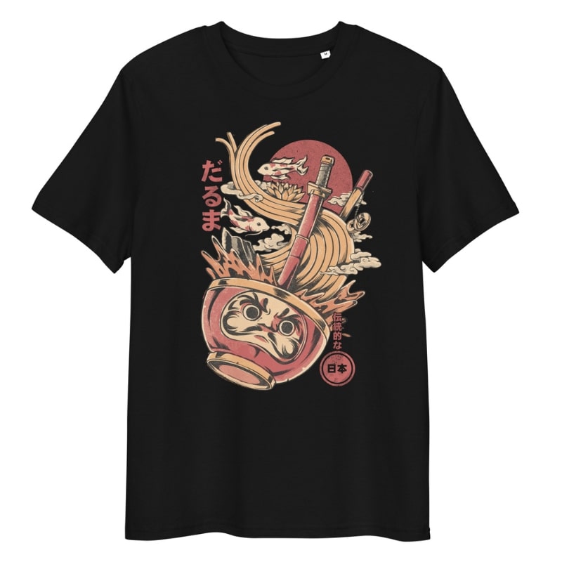 Camiseta Japonesa Daruma Ramen S