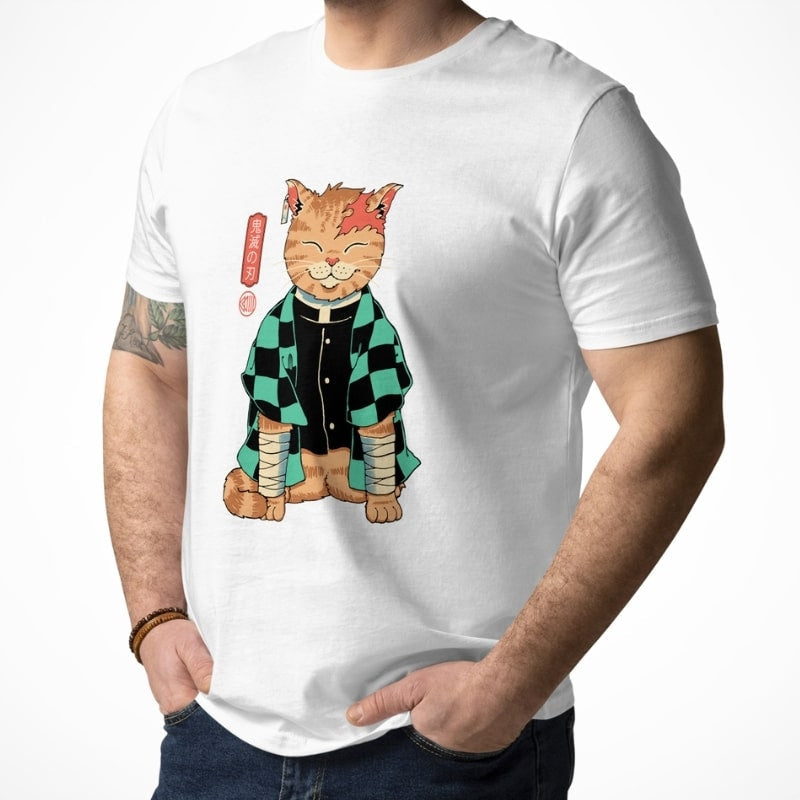 Camiseta Japonesa Neko Asesino