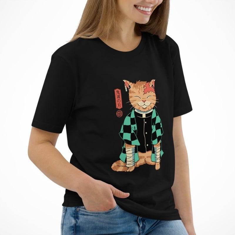 Camiseta Japonesa Neko Asesino