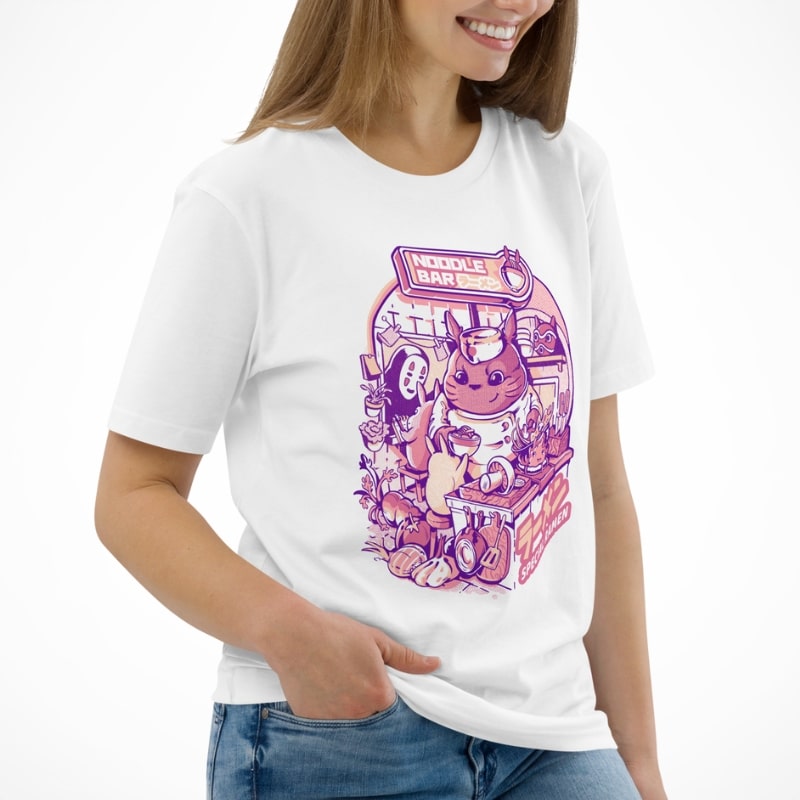 Camiseta Japonesa Noodle Bar