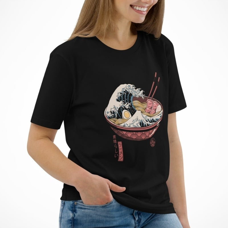 Camiseta Japonesa Ramen Kanagawa