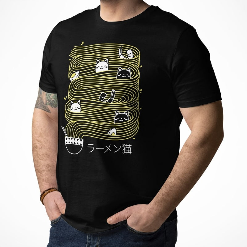 Camiseta Japonesa Ramen Kawaii