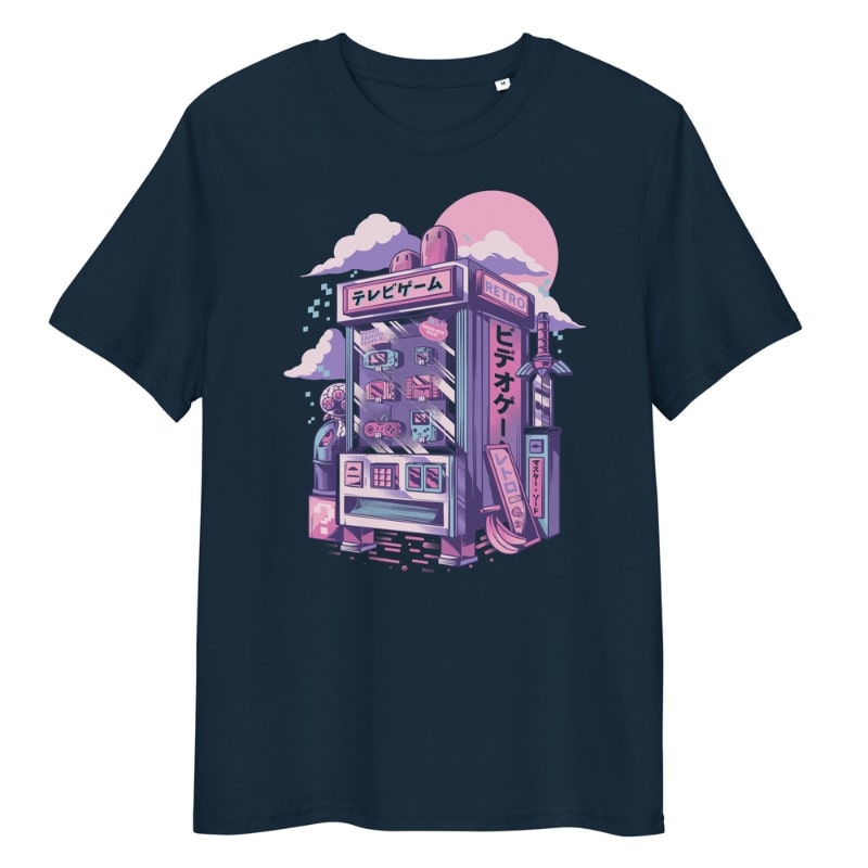 Camiseta Japonesa Retro Gaming S