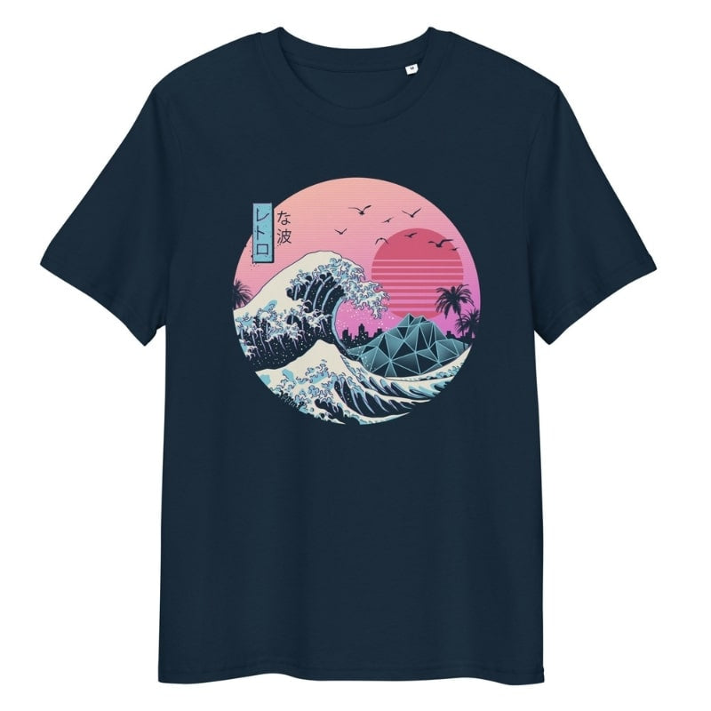 Camiseta Japonesa Retro Kanagawa S