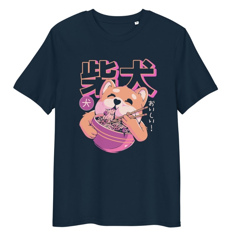 Camiseta Japonesa Shiba Noodles S
