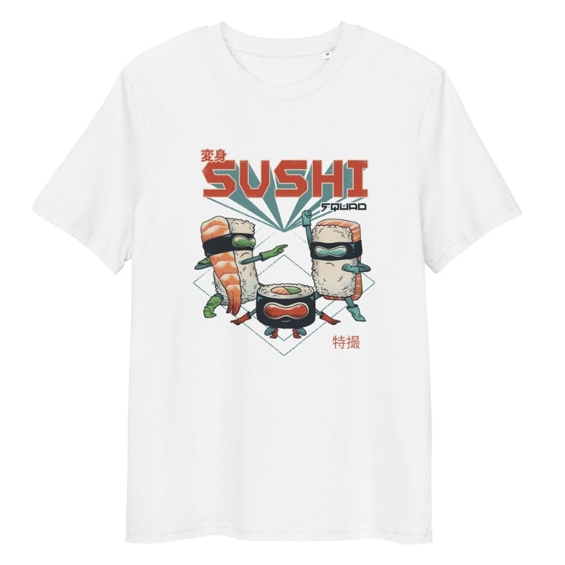 Camiseta Japonesa Sushi Squad S