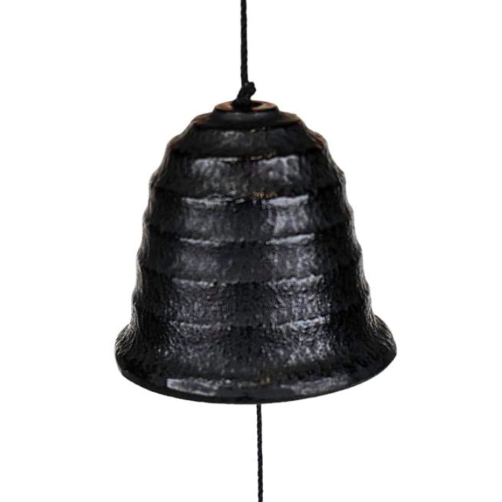 Campana de Viento Fūrin – Hierro Fundido Hamon Negro