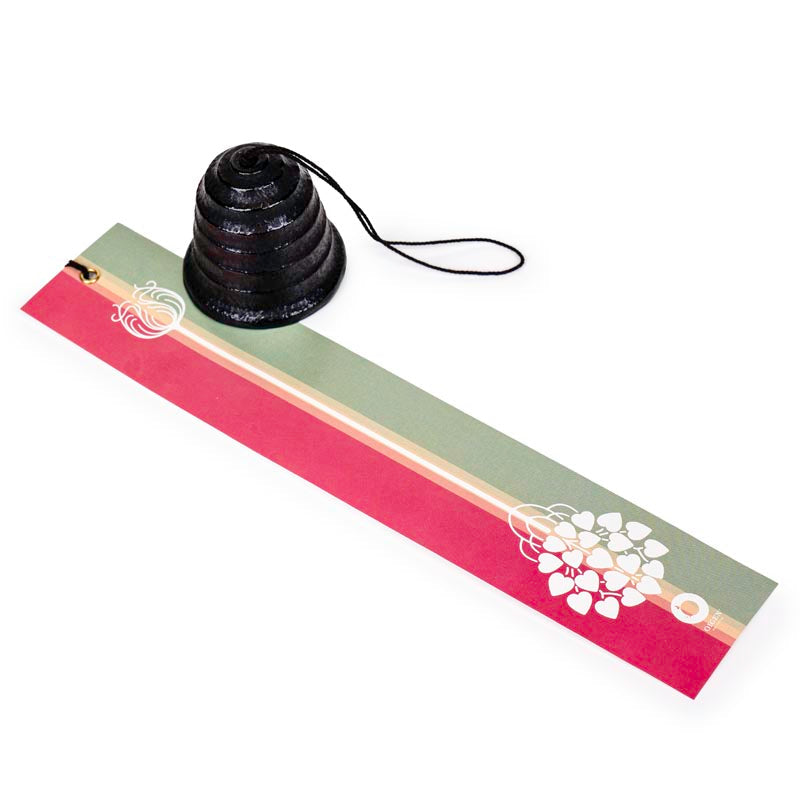 Campana de Viento Fūrin – Hierro Fundido Hamon Negro