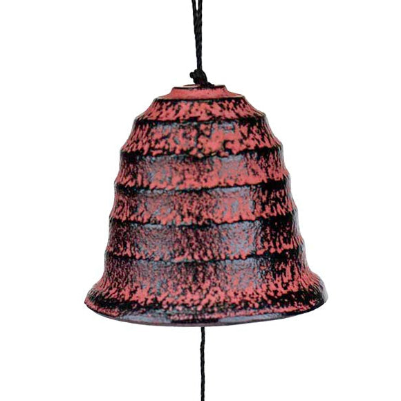 Campana de Viento Fūrin – Hierro Fundido Hamon Rosa