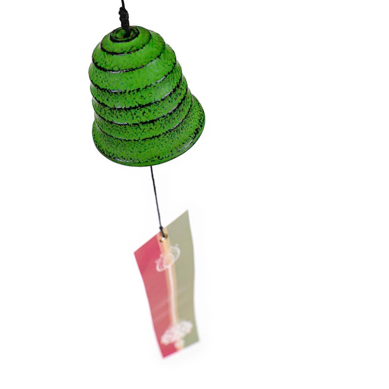 Campana de Viento Fūrin – Hierro Fundido Hamon Verde