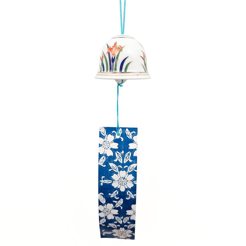 Furin Iris Japonés Flower Chime