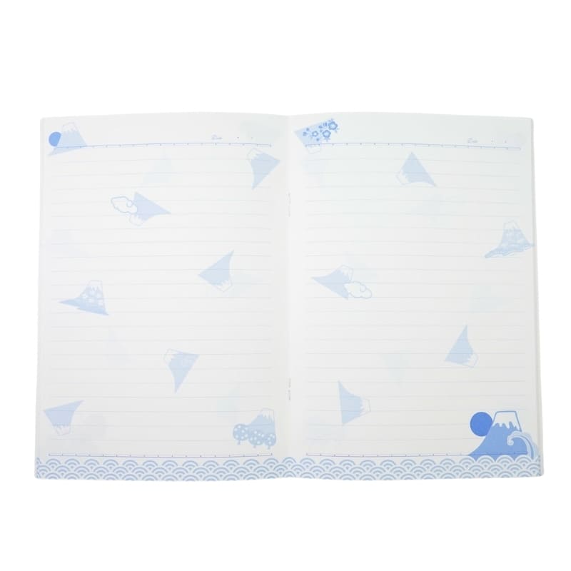Cuaderno japonés Fujisan & Seigaiha