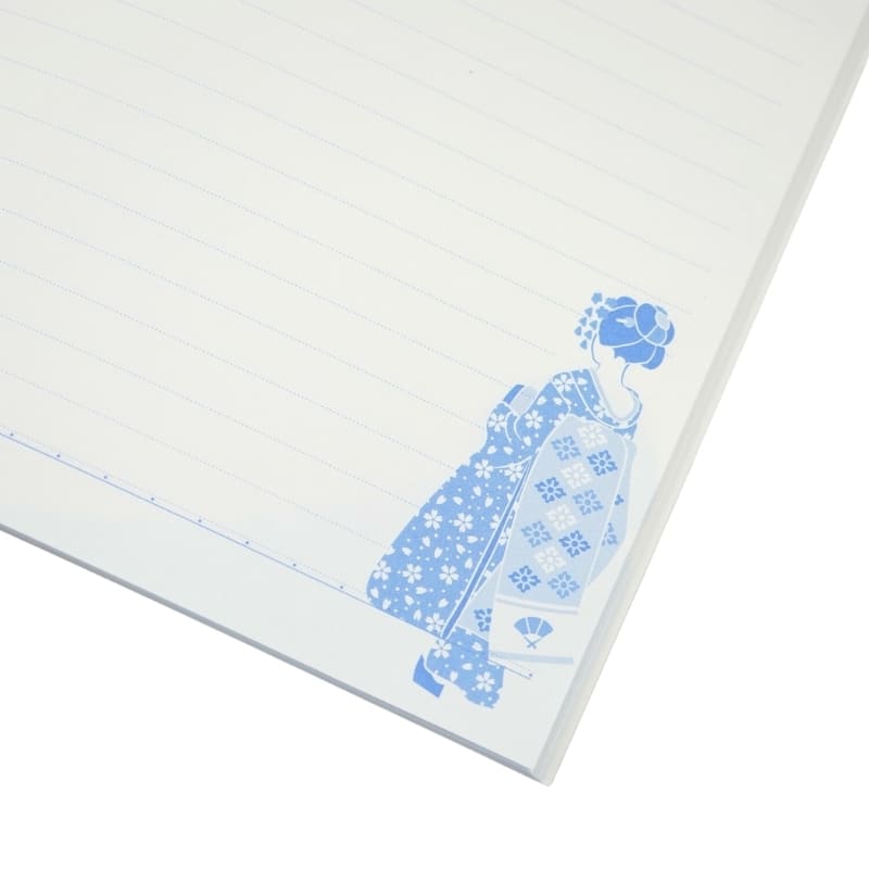 Cuaderno japonés Maiko y Monte Fuji