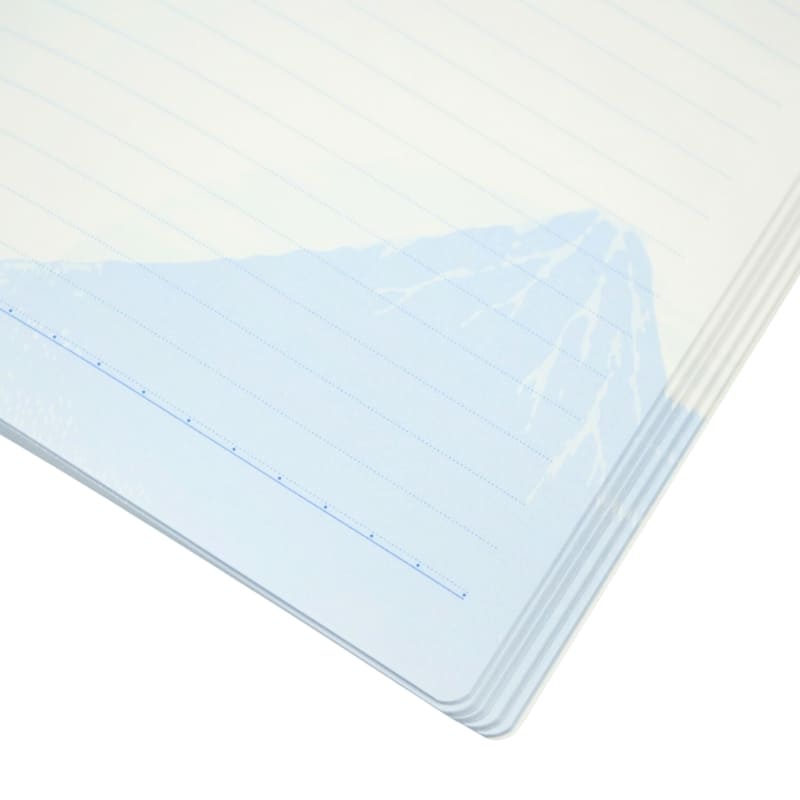 Cuaderno japonés Monte Fuji Rojo