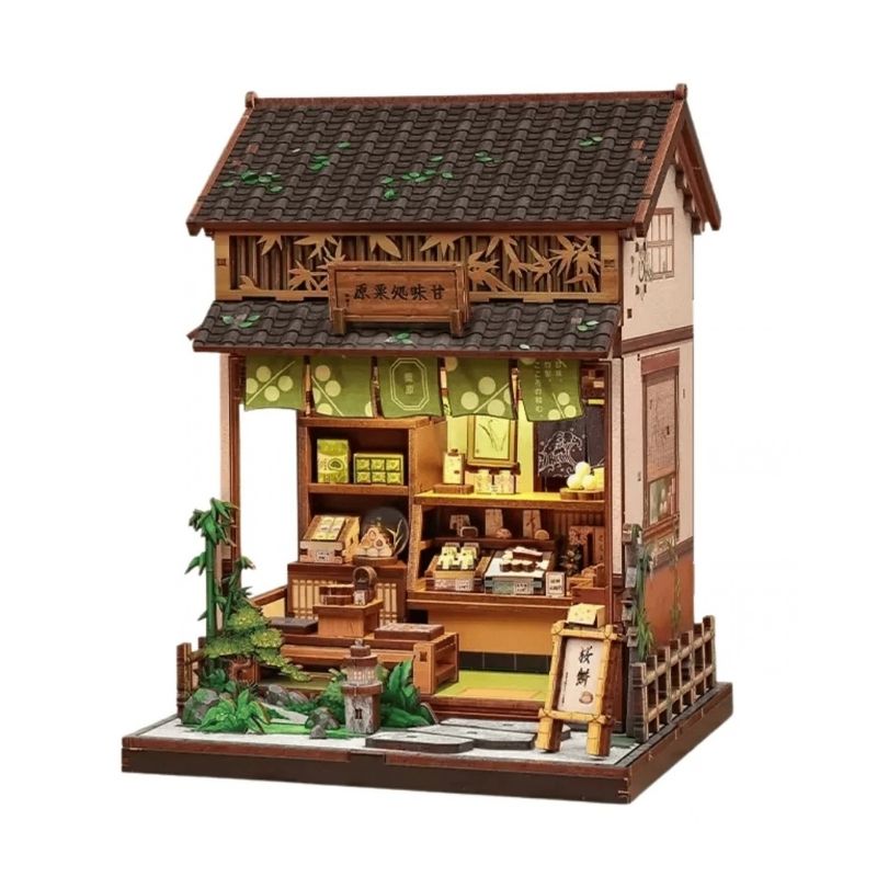 Casa Miniatura Japonesa De Madera Kanmi-Dokoro Casa de Té