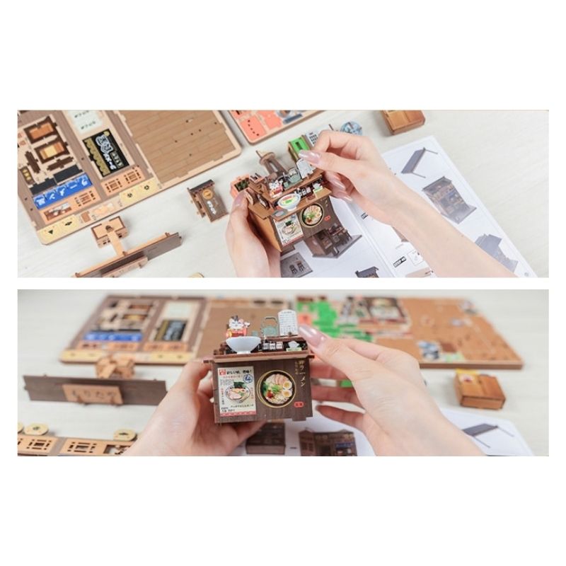 Casa Miniatura Japonesa De Madera Morita-Ya