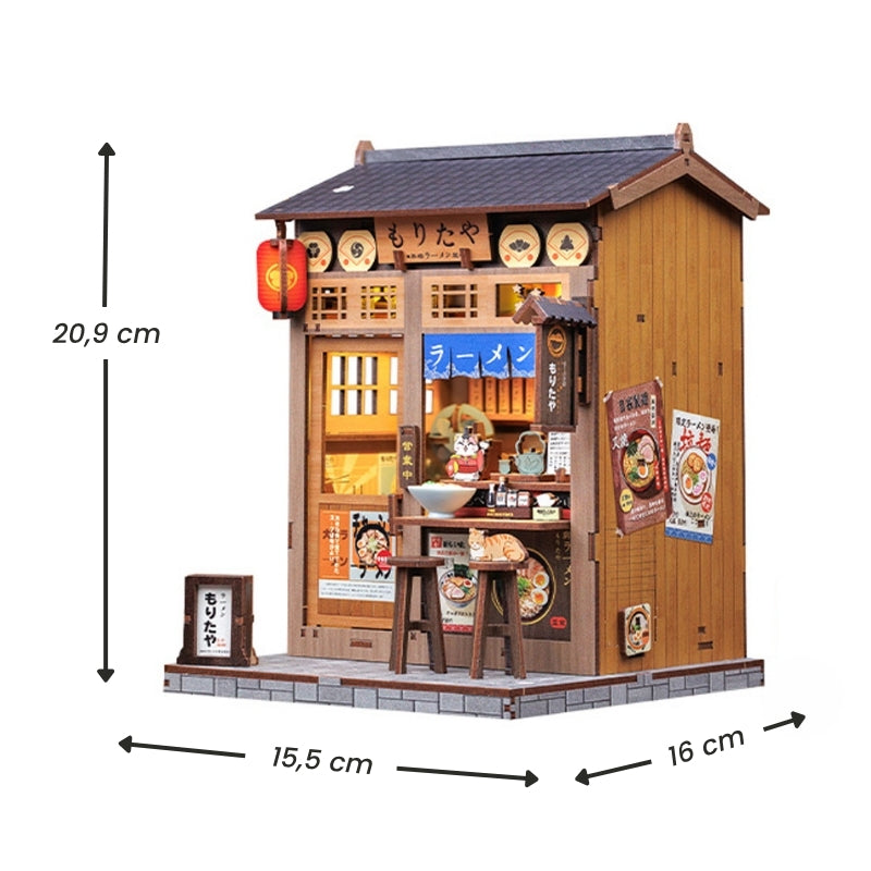 Casa Miniatura Japonesa De Madera Morita-Ya