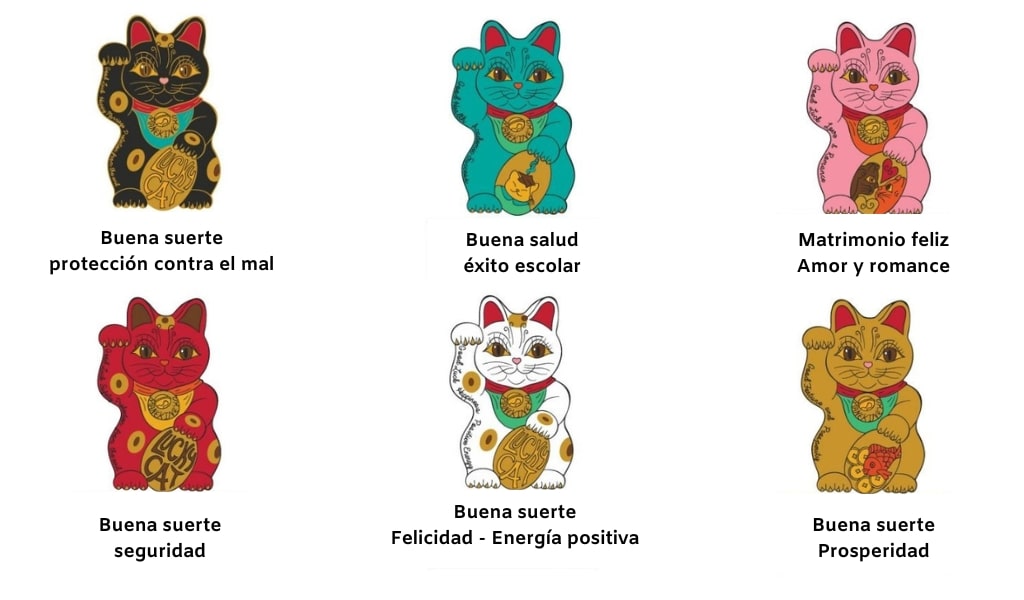 color maneki neko