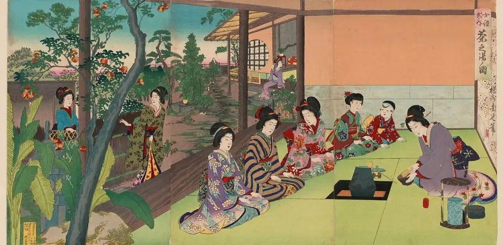 Historia de la ceremonia del té