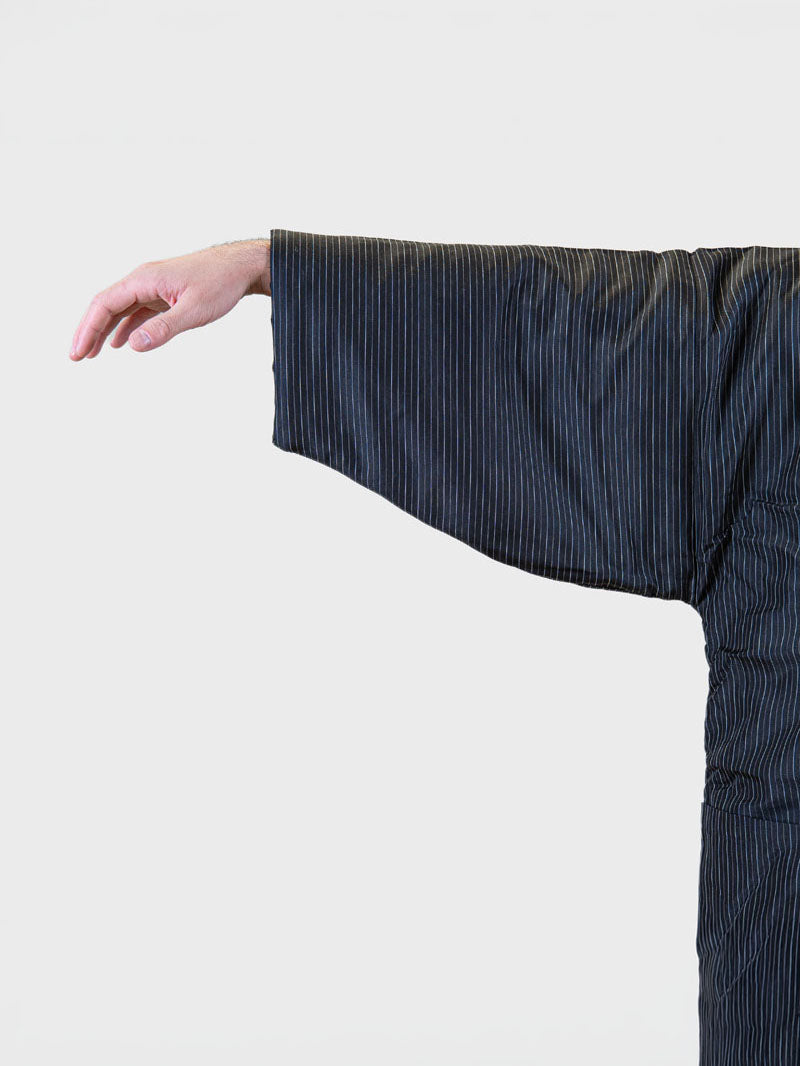 Chaqueta Hanten Hombre – Rayas Tatejima Negra