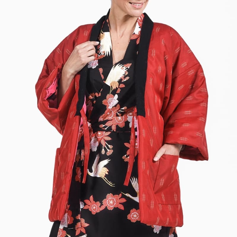 Chaqueta Hanten Japonesa Mujer