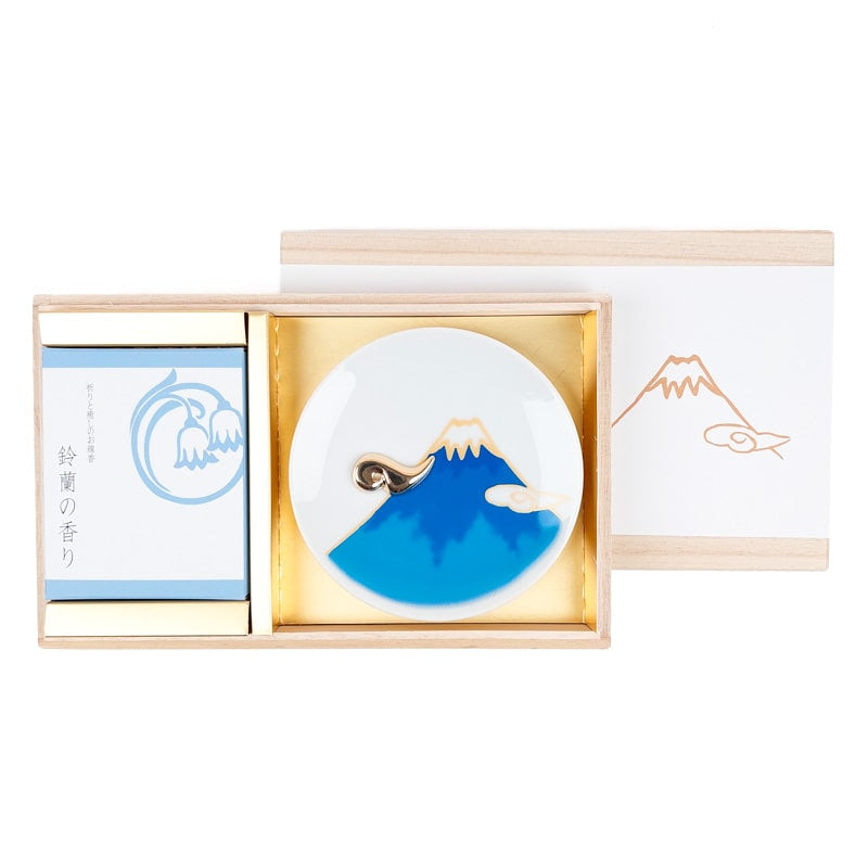 Estuche de incienso Japonés Monte Fuji