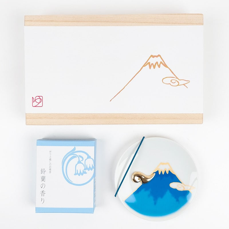 Estuche de incienso Japonés Monte Fuji