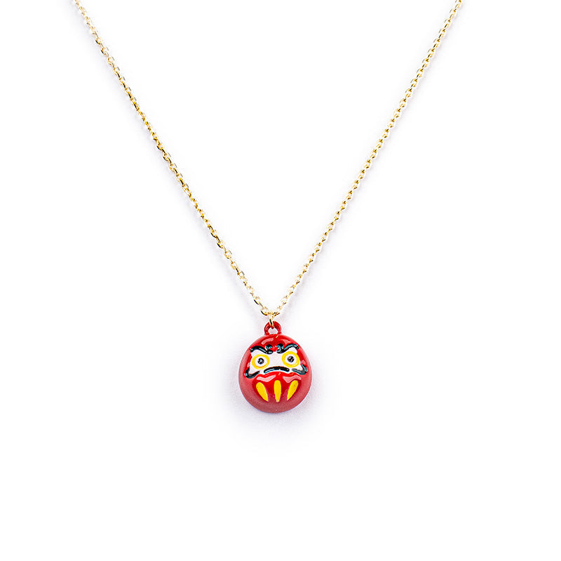Collar Japonés - Colgante Pequeño Daruma