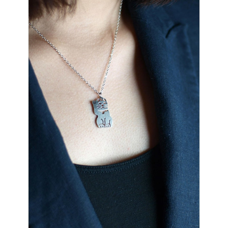 Collar Japonés Maneki Neko