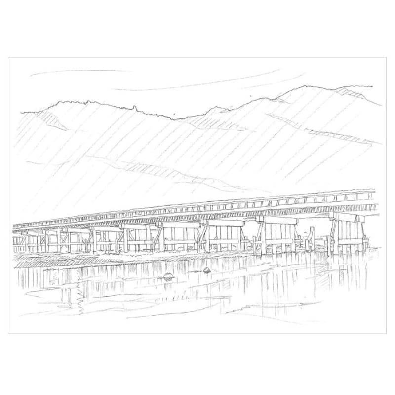 Colorear para adultos: Las cuatro estaciones de Kioto