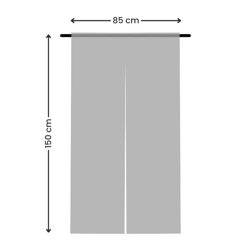 Cortina Japonesa Noren Zen 85 x 150 cm