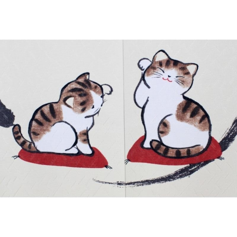 Cortina Noren Gato Zen 85 x 150 cm