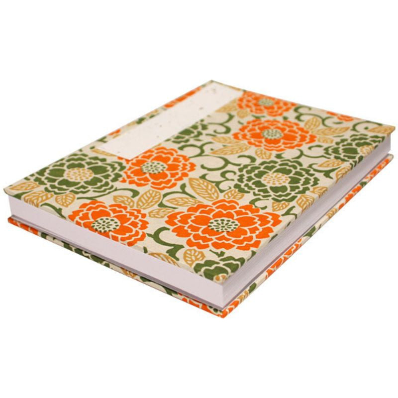 Cuaderno Acordeón Japonés Naranja
