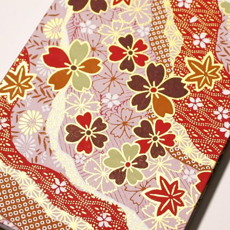 Cuaderno de Sellos Japonés Sakura Momiji