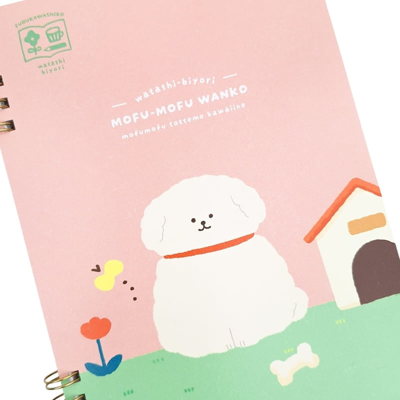 Cuaderno Espiral Mofu-Mofu Wanko