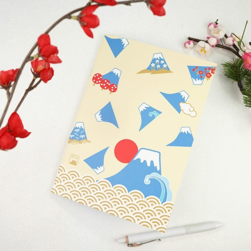 Cuaderno Japonés Fujisan & Seigaiha