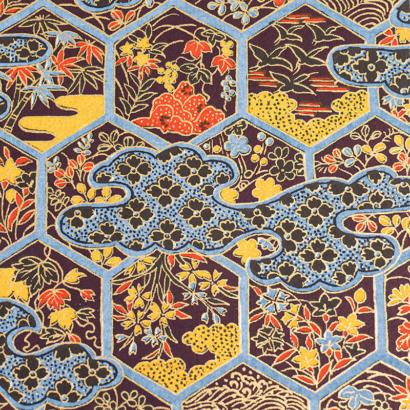 Cuaderno japonés Goshuin de papel Mino Washi Kikkō