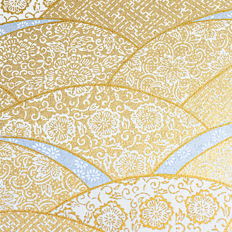 Cuaderno Japonés Goshuin Mino Washi Dorado