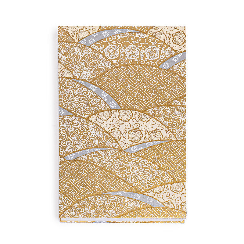 Cuaderno Japonés Goshuin Mino Washi Dorado