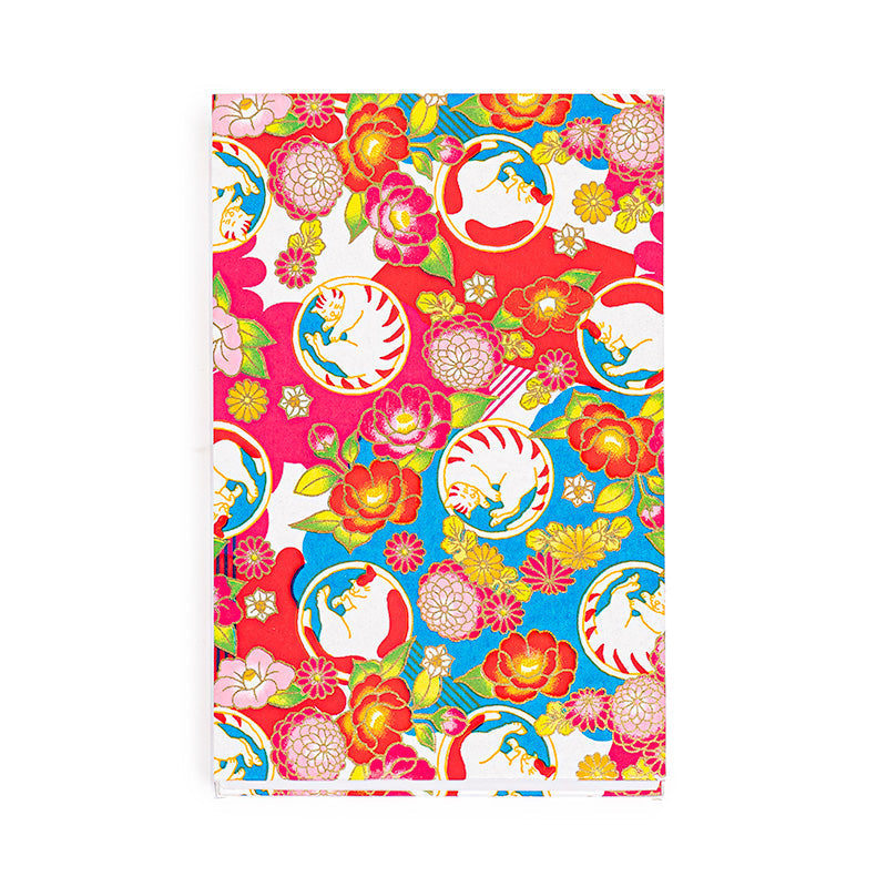 Cuaderno Japonés Goshuin Mino Washi Neko
