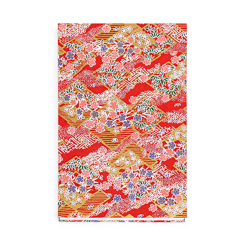 Cuaderno Japonés Goshuin Mino Washi Rojo