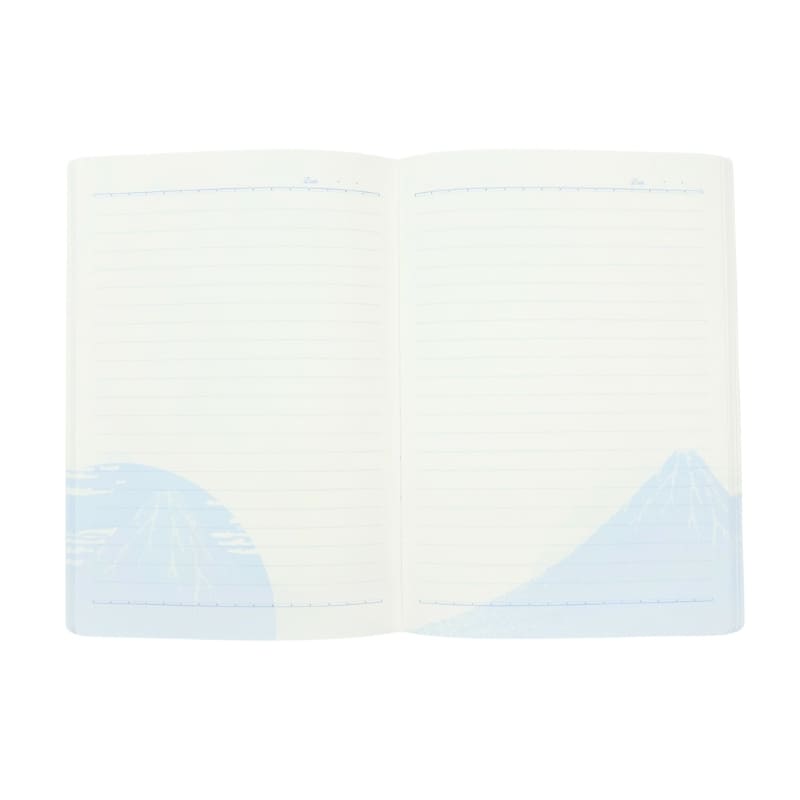 Cuaderno Japonés Monte Fuji Rojo