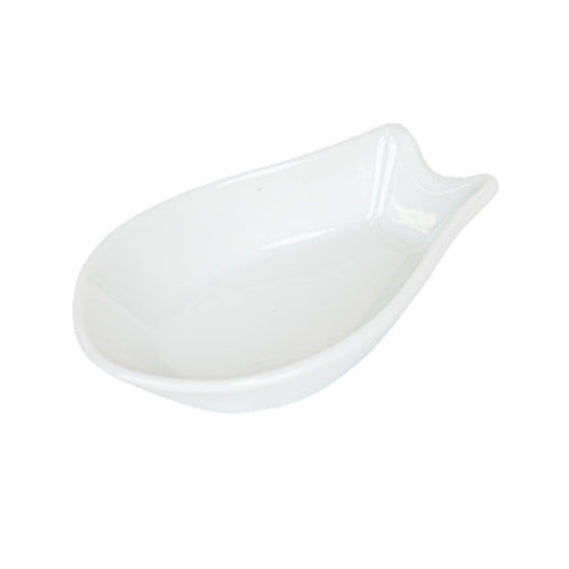 Cuchara Japonesa para Ramen con Soporte - Blanca