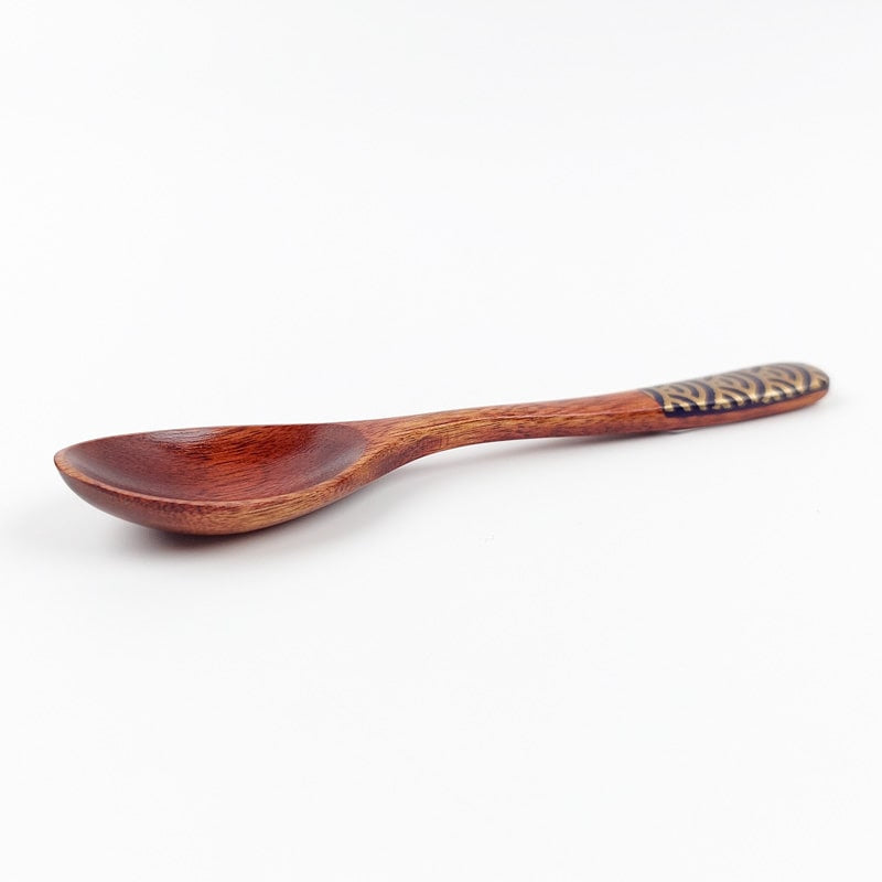 Cuchara para Té Japonesa Madera - Azul